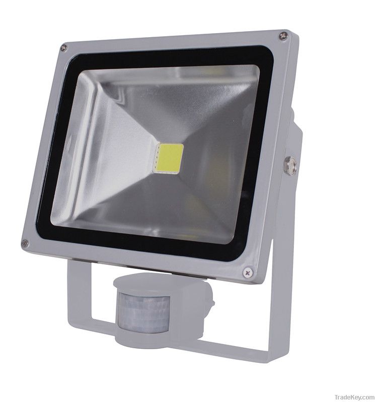 50W LED Sensor Flood Light