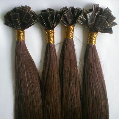 flat tip hair extension