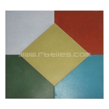 Rubber tile