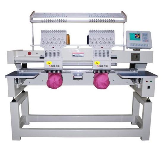 cap embroidery machine two head