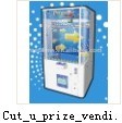 Cut u prize vending machine