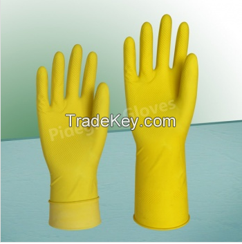 Latex Household Gloves Girlskitchen Gloves