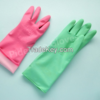 Latex Household Gloves Girlskitchen Gloves