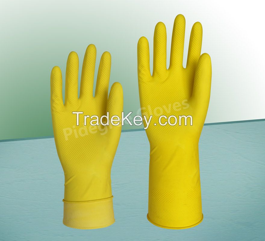 Household Latex Rubber Glove