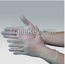 Fits Either Hands Medical Grade Aql1.5 Nonsterile Disposable Powder Free Vinyl Gloves