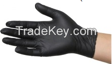 Mechanical Work Gloves Black Nitrile Gloves