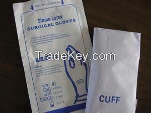 100% Latex Premium Surgical Gloves Powder and Powder-Free