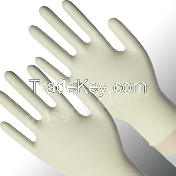 White Nitrile Exam Gloves