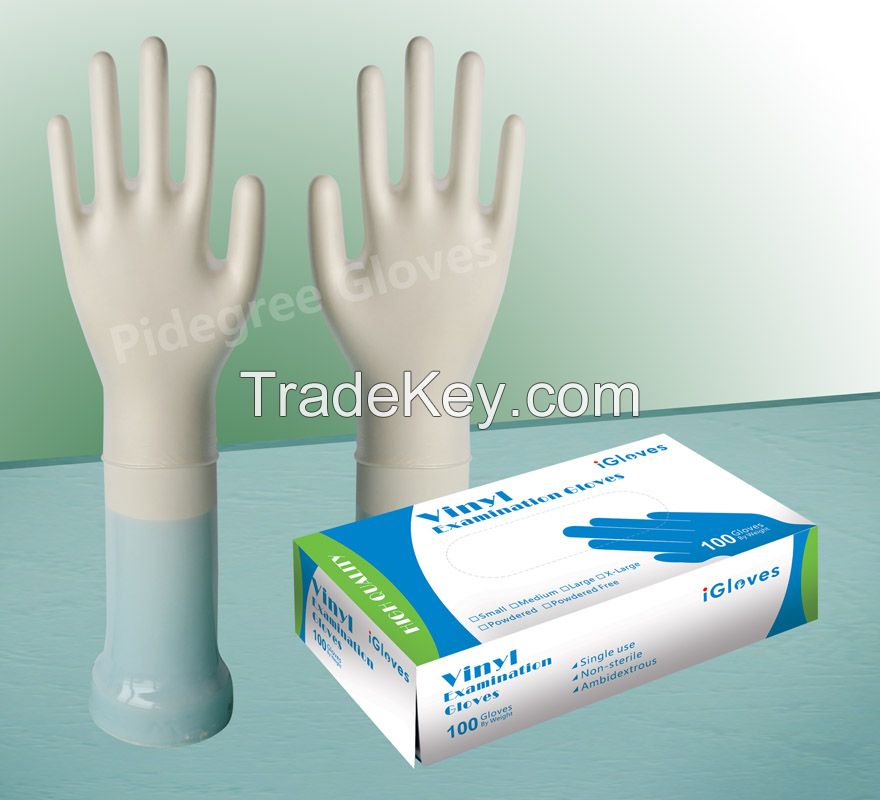 Wholesale Transparent Supermarket Use Vinyl Glove