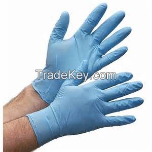 Liberty Nitrile Industrial Glove, Powder Free, Disposable, Blue (Box of 100)