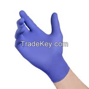 Halyard Health Nitrile Powder Free Exam Gloves, Disposable, Purple