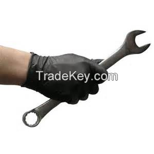 Nitrile Industrial Grade Work Glove, Powder-Free, Textured, Non Sterile, Latex Free