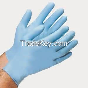 Liberty Nitrile Industrial Glove, Powder Free, Disposable, Blue (Box of 100)