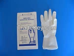 100% Latex Premium Surgical Gloves Powder and Powder-Free