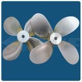 3 or 4 Blades Aluminum CNC Mau Propeller Used for Giant-Scale Boats, Rov, Bait Boats, Rescue Boats, RC Angling Boats and So on.