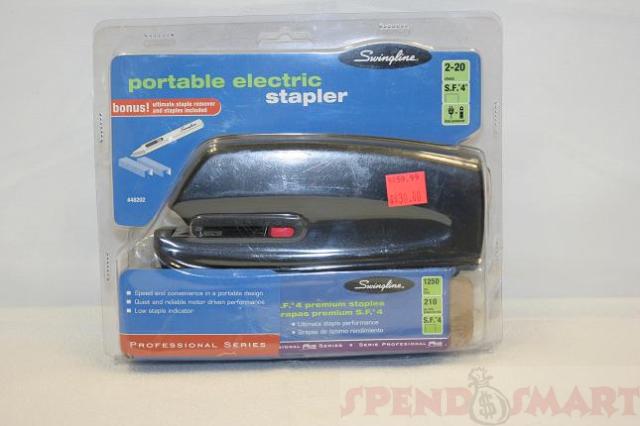 SWINGLINE 48202 PORTABLE ELECTRIC STAPLER BONUS PACK