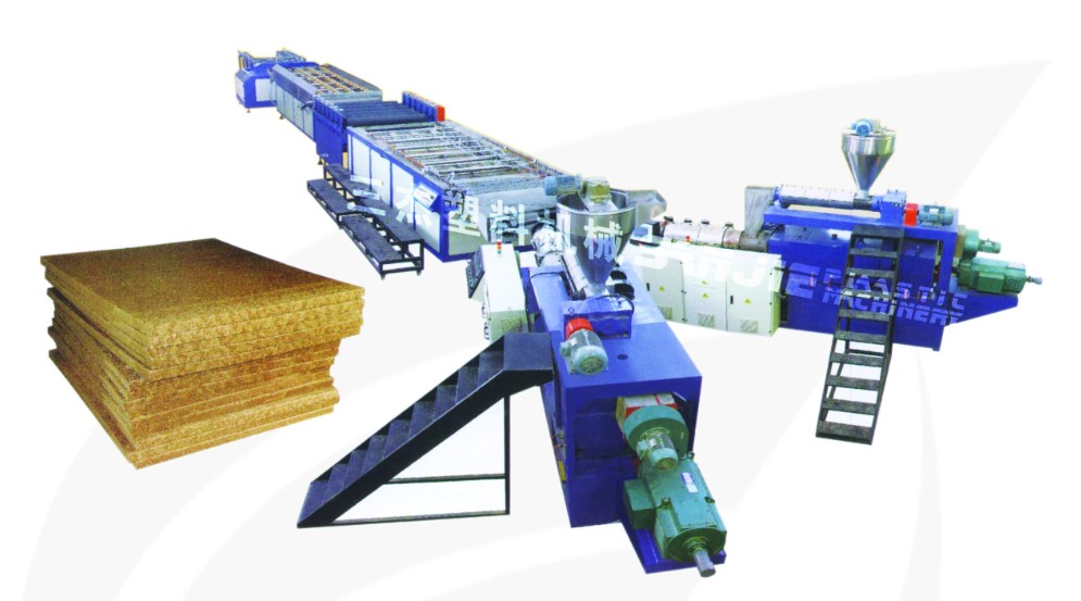 WPC Plate Extrusion Line