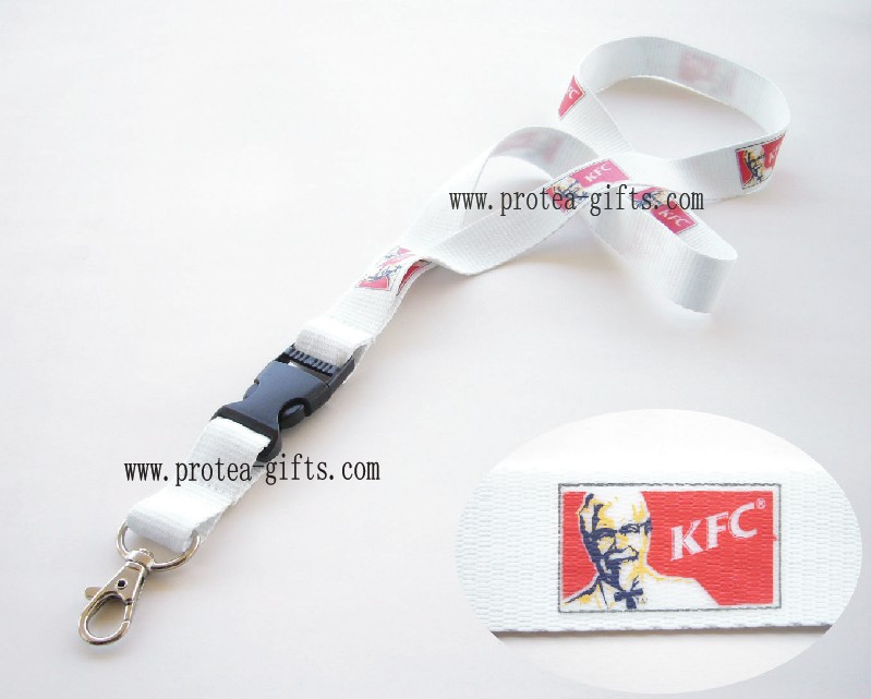 Screen Printed Logo Lanyards - 10