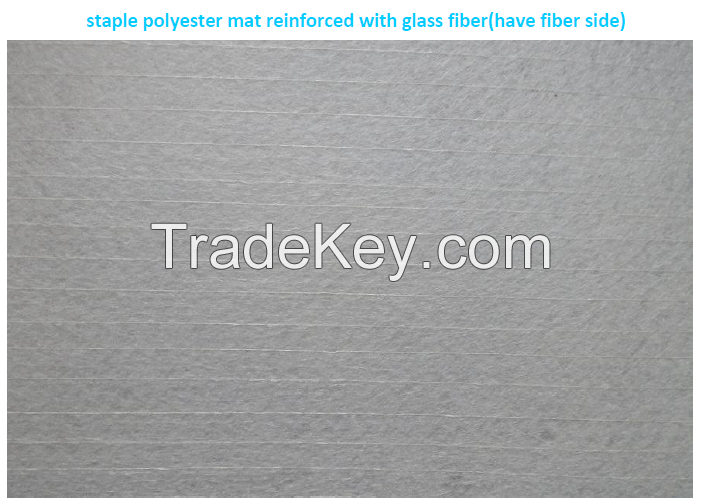 160G Staple/filament Polyester Mat REINFORCED WITH GLASS FIBER