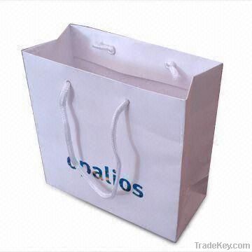 Gift paper bag, made of ivory board