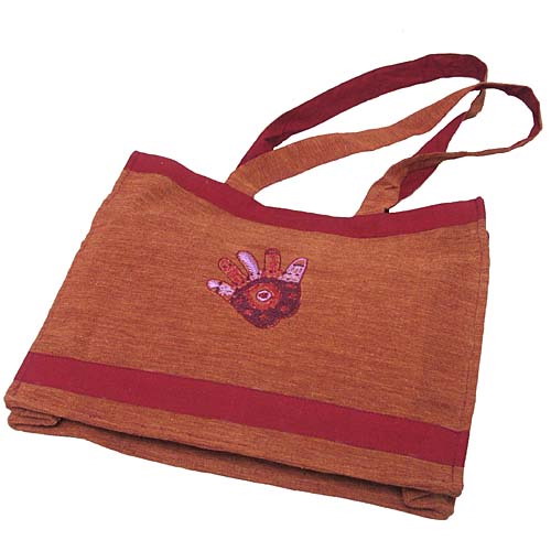 Hand Made Embroidery Cotton Ladies Bag