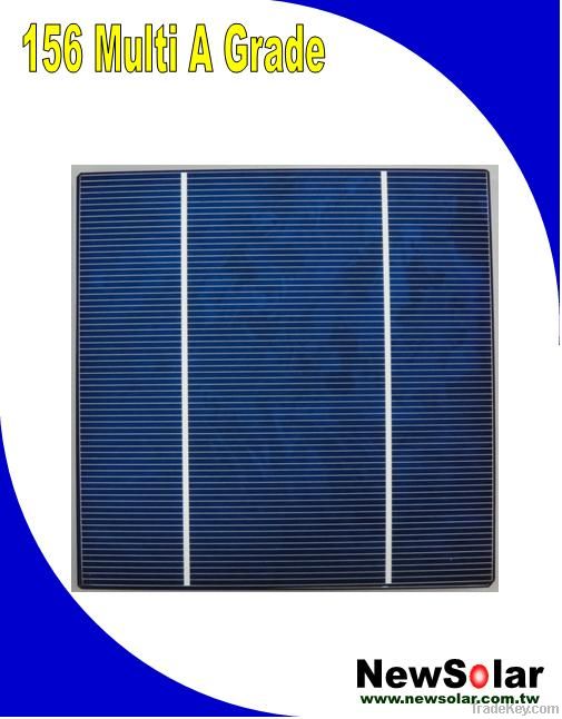 156 Multi 2BB A grade 16.8% ~ 17.40% solar cell