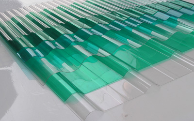2010 Expo polycarbonate corrugate sheet
