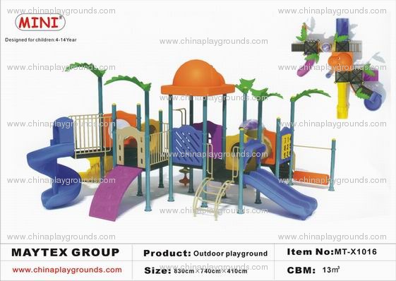 outdoor playground equipments         MT-X1016