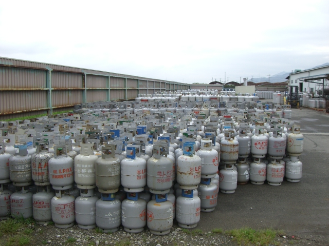 Used LP Gas Cylinders