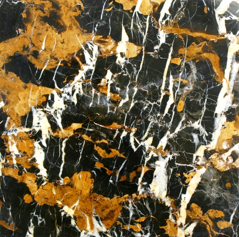 Black and Gold Marble Blocks from Pakistan