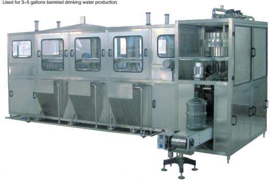 5 gallon barreled production line/5 gallon barreled filling machine