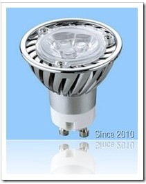 AC12V/DC12V LED spotlight GU10 3W