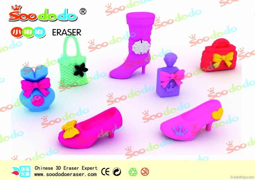 2013New Design Girl eraser collection, valentine's day eraser