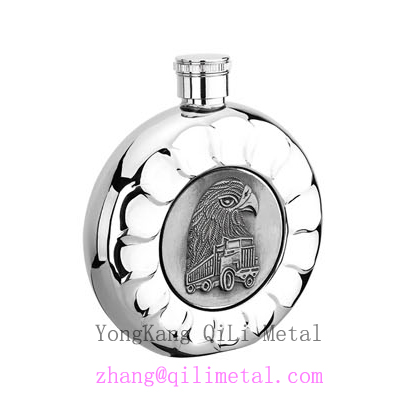 stainless  steel  ball shape hip flask