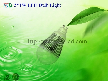 5Ã—1W GU10 High Power LED Bulb