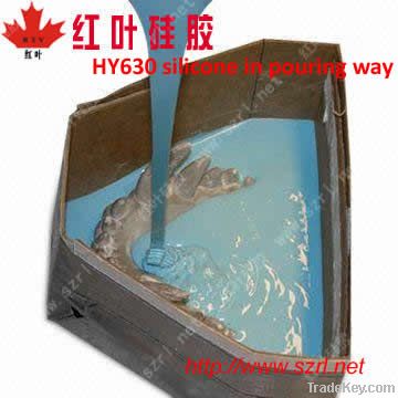 Liquid silicone rubber for gypsum statues
