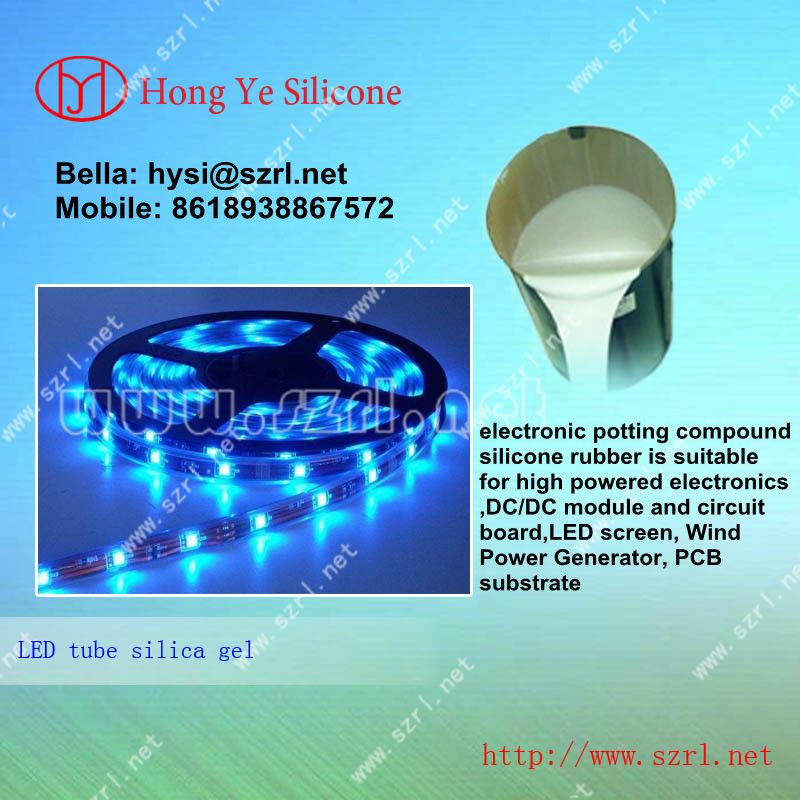 Condensation liquid silicone Potting Compound