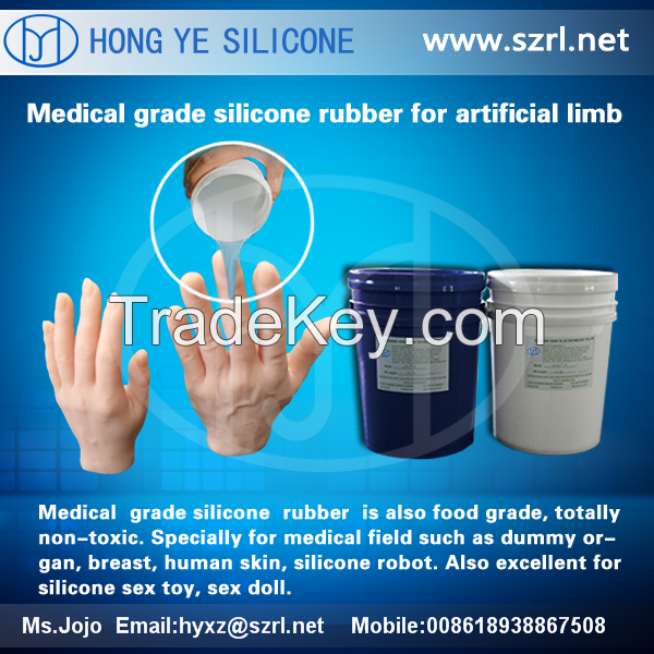 medical grade lifecasting silicone for human body shape