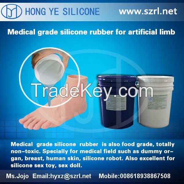 medical grade lifecasting silicone for human body shape