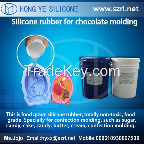 Addition cure siliocne rubber  for nougat mould