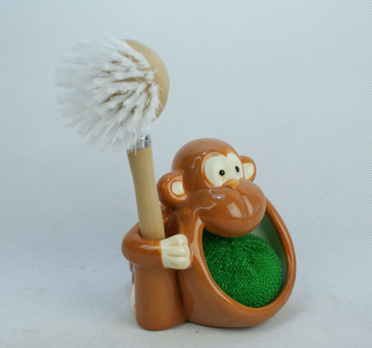 cleaning brush holder