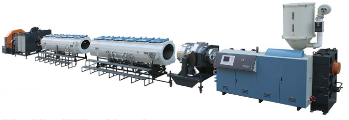 HDPE Water Supply and Gas Supply Pipe Extrusion Line