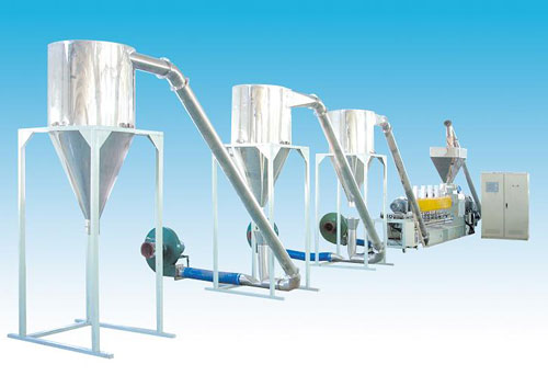 Wood-plastic (PE+wood) pelletizing lines