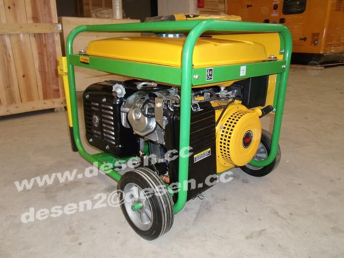 Portable petrol generator set