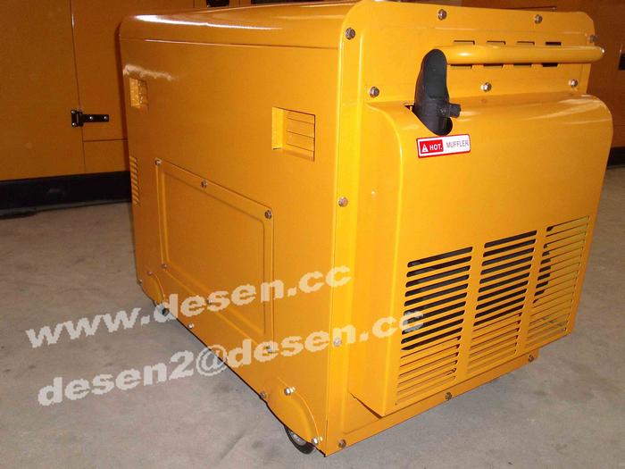Air cooled diesel generator set
