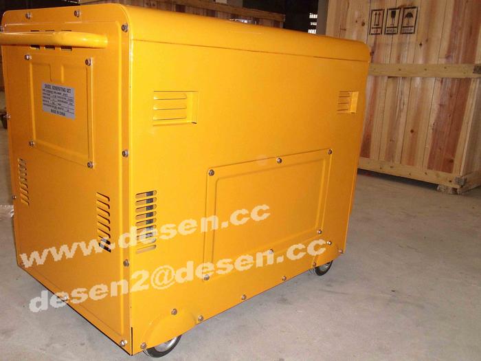 6KVA/5/5.5KW Silent diesel generator with CE, ISO certificate