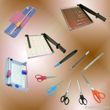 Paper Trimmer, Stationery Scissors, Paper Fasteners