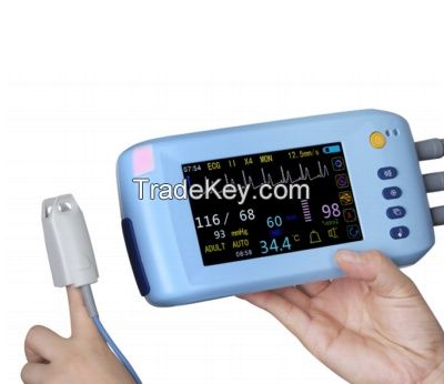 Handheld Patient Monitor with 5 standard parameters V07T