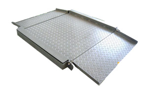 Electronic floor scale