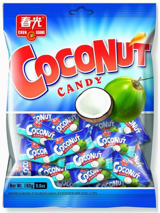 Cocoa coconut candy
